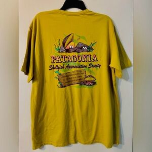 Patagonia Men's Shellfish Appreciation Society Bundle Green Short Sleeve Tee L